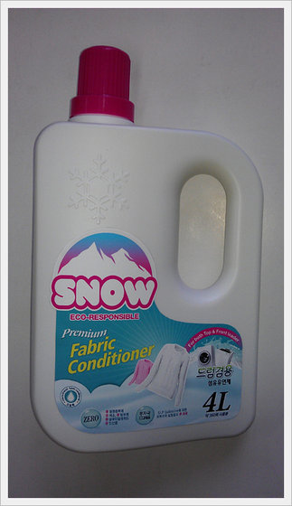 [Snow] Eco-friendly Fabric Conditioner 4L Made in Korea